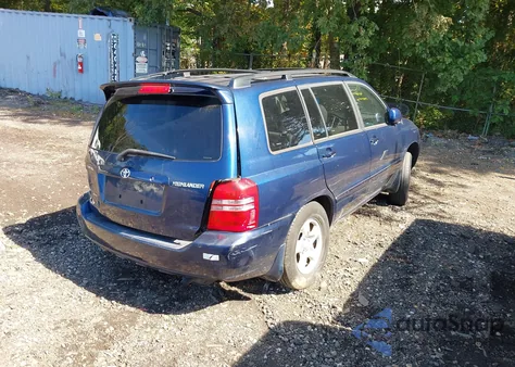 2003 Toyota Highlander из США, поврежденный, VIN JTEHD21AX30023540